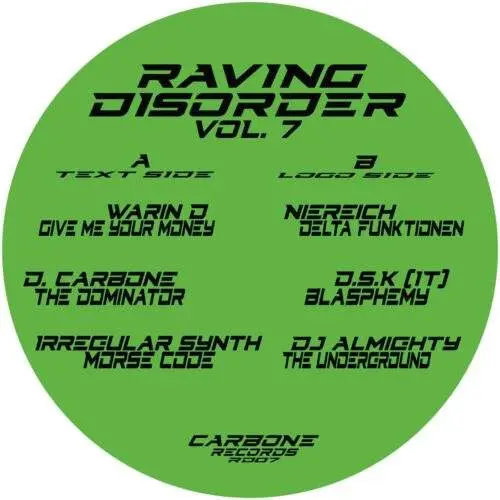 Raving Disorder Vol. 7
